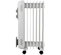 bimar S827 Radiatore a olio 15 m² 600 W, 900 W, 1500 W Bianco, Grigio