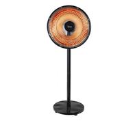 Bimar Sole Mio Interno Nero 1000 W Riscaldatore ambiente elettrico con ventilatore Bimar