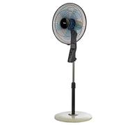bimar VP455T Ventilatore a Piantana con Altezza Regolabile (max 147cm), Ventilatore Silenzioso con Comandi Elettronici Soft Touch, Timer, Elica Ø 40 cm con 5 Pale, Motore 60W, Oscillazione Dx-Sx 90°