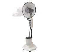 bimar VPN42 Ventilatore a Piantana con Nebulizzatore e Ventilazione Intensità Aria Regolabili. Ventilatore Elettronico 3 Velocità con Timer e Telecomando. Elica Ø 40 cm con 3 Pale