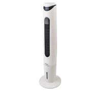 Bimar VR32 Raffrescatore Purificatore e Ventilatore a torre Wi-Fi, Serbatoio 3L, Velocità da 0 a +6, Oscillazione Automatica Dx/Sx,Controllo vocale,Timer 8 h,Filtri Rimovibili