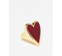 BIMBA Y LOLA - Anello con cuore rosso 12