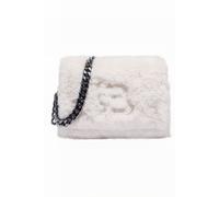 Bimba y Lola M White Fur Shoulder Bag Taglia: OS | Borse a tracolla Outlet | Donna | Bianco