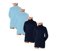 BIMBISSIMI 1 Set da 4 lupetti Bambino/Bambina in Caldo Cotone da 3 a 16 Anni.