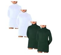 BIMBISSIMI 1 Set da 4 lupetti Bambino/Bambina in Caldo Cotone da 3 a 16 Anni.