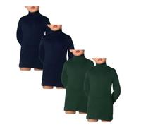 BIMBISSIMI 1 Set da 4 lupetti Bambino/Bambina in Caldo Cotone da 3 a 16 Anni.