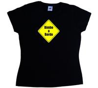 Bimbo a Bordo Maglietta Donna Simpatica