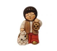 Bimbo con lanterna Thun Presepe Classico rosso T10383280A82