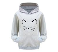 Bimbo Ragazze Giacca Felpe,Grafica Dolce Maglione Felpe Girocollo Felpa Sportivo Bambina Maglia di Tuta A Manica Lunga Invernale per Bambini Abbigliamento Perfetta Autunno e Inverno