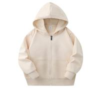 Bimbo Ragazzi Ragazze Giacca Felpe Basic Comfort Maglione Natalizio Divertente Felpa con Cappuccio in Cotone per Bambini Cappotto Eleganti Bambina a Girocollo Sweatshirt Abbigliamento 5-14 Anni