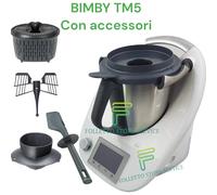 BIMBY TM5 VORWERK LAME NUOVE ACCESSORI CESTELLO 24 MESI GARANZIA TM 5 ROBOT [EEK: A+++]