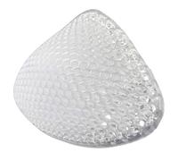 BIMEI Inserti per protesi mammarie in silicone per mastectomia da donna, con tasche, per reggiseno, costume da bagno, impermeabile, traspirante, riutilizzabile, riempitivo in gel trasparente, 1 pezzo