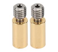 Bimetal Heatbreak Ti tubo termico in lega d'ottone accessori per stampante 3D ad alte prestazioni per PT100 Vulcano V6 Blocco riscalnte Prusa I3 MK3S 2PCS