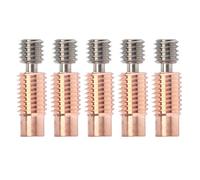 Bimetale di calore rottura tutta la stampante in metallo stampante 3d stampante di risaia calore in lega di paia sostituzione di ruscello per prusa i3 mk3 mk3 mk3s 3d stampante (Stile filettato)