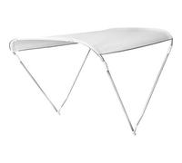 Bimini / archetti per tendalino Cape Horn, per barca, 150 x 110 x 180 cm, colore: Bianco (Confezione da 2)