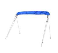 Bimini Top Boat Cover - 3?4 Bimini - Copertura per barche | Protective Bimini - Bagagli contro la brezza UV - Ombra marina - Sacchetto superiore per proteggere il rivestimento della barca, resistente