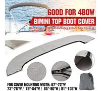 Bimini Top Boot Cover 600D Boat Shade Bimini Storage Boot Impermeabile