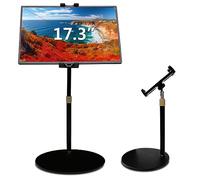 Bimo Supporto per iPad regolabile in altezza per scrivania, supporto portatile per monitor, supporto per tablet regolabile, supporto per tablet girevole a 360° per Pro, Air, Smartphpne e Kindle da 4,7