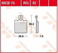 Bimota DB3 900 1995-1998 TRW Rq Serie Biologico SPORTS Pastiglie Freno MCB75RQ