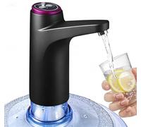 BIMVER Distributore d'acqua per bottiglia da 5 galloni, pompa quantitativa dell'acqua potabile portatile con ricarica USB per bottiglie elettriche multiuso per casa campeggio per brocche da 25