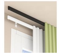 Binari For Tende A Perdita Zero Di Luce, Aste Scorrevoli Montaggio A Soffitto, Binari For Tende In Lega Di Alluminio For Soggiorno Camera Da Letto Divisorio 5 M/16,4 Piedi(White,110cm(3.6ft))