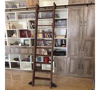 Binari mobili per scale, Kit di binari hardware for scala a rulli scorrevole da 3,3 piedi a 20 piedi(10ft/300cm Track kit)