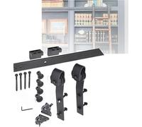 Binari Per Scale Scorrevoli Per Librerie, Kit Di Hardware Per Scaletta Libreria Rotolante Retrattile, Kit Completo Di Binari For Scale Scorrevoli For Librerie, Per Casa(800cm(26.2 ft) track kit)