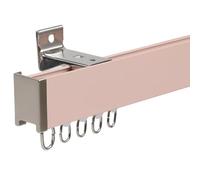 Binari Per Tende In Alluminio Per Camera Da Letto, Binario Per Tende Per Ospedale - Asta Per Tende Soffitto/Montaggio A Parete - Tenuta Alla Luce - Bastone Per Tende Per Creare Uno Spazio Privato(Col