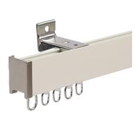 Binari Per Tende In Alluminio Per Camera Da Letto, Binario Per Tende Per Ospedale - Asta Per Tende Soffitto/Montaggio A Parete - Tenuta Alla Luce - Bastone Per Tende Per Creare Uno Spazio Privato(Col