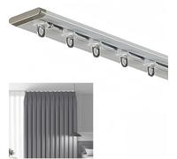 Binari per tende resistenti, sistemi a binario singolo, per soggiorno e camera da letto, accessori di facile installazione, design bianco ed elegante per la decorazione della casa