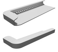 Binari Supporto Parete per MacBook Pro 2013-2018 con Fissaggio Adesivo a Colla