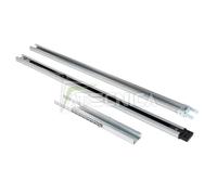 Binario a cinghia bipartito corsa 3200mm FAAC 390232 per motori soffitto traino