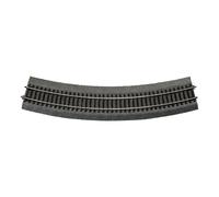 Binario Curvo Roco Line con Massicciata R5
