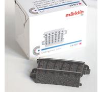 Binario curvo H0 Mrklin C con massicciata 24107