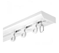 Binario da soffitto in alluminio perforato pesante per s e divisori per stanze Whisper Silenzioso Ideale per la decorazione di casa e ufficio
