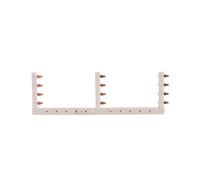 Binario di collegamento verticale 4P/3 file, sinistro KCF668L