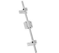 Binario di guida lineare - Asta lucidata verticale orizzontale con manicotto scorrevole con cuscinetto a sfere, 1 pcs(550mm 20mm)