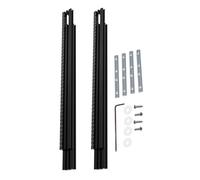 Binario di guida per a cingoli - Binario ausiliario per carpenteria da 31,5 pollici, guida per taglio per la lavorazione del legno, di fresatura regolabile La struttura durevole in lega di