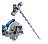 Binario di guida per - Pinza in acciaio inossidabile | Base regolabile perr macchina da taglio - Righello guida per circolare, aggiornato con un cuscinetto a, tavola la lavorazion