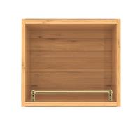 Binario di Protezione per Scaffale Rail per Scaffali in Ottone 1/2/3/4/5/8/10 Pezzi, Barriera a Tubo Rotondo Personalizzabile Previeni la Caduta Degli Oggetti(1PCS,60cm/23.6")