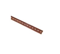 Binario di raccolta in rame 25x4x1000 mm 037438 ELEMP
