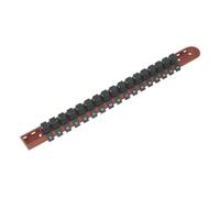 Binario Di Ritenzione Per Presa Con 17 Clip 1/2" Sq Drive | AK1217 Sealey Nuovo