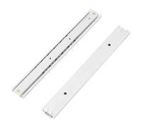 Binario di scorrimento 2 pezzi 70/100/140 mm in lega di alluminio mini guida scorrevole liscia for armadio cassetto mobile for mobili for la casa Montaggio(140mm)