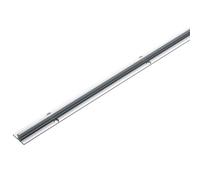 Binario di scorrimento in alluminio Hettich SlideLine 88 Argento