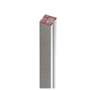 BINARIO DI SCORRIMENTO PER PORTE FORTE GRIGIO 180 CM