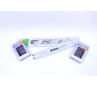 Binario di Scorrimento Stihl 3003 000 6813 40cm 0,325 " 1,6mm+2x Cesello Catene