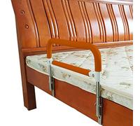 Binario di supporto pieghevole per letto anziano, maniglia per letto, comodino, barra di supporto per aiutare a salire e scendere dal letto a casa per anziani/disabili/disabili (colore: arancione)