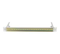 Binario DIN Lanberg AK-1801-S 19" 1U Grigio RAL7035 in Acciaio per Rack