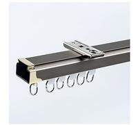 Binario divisorio personalizzabile da soffitto, asta silenziosa in alluminio, 1 m / 3.3ft, perfetta per casa, ufficio, eventi, spazi, facile installazione, design flessibile