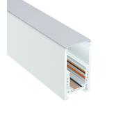 Binario Elettrificato Magnetico a Superficie o Sospeso Bianco - 48V Variante Lunghezza 1 Metro